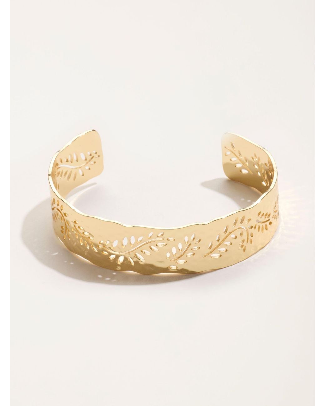 FatFace Natural Leaf Bangle