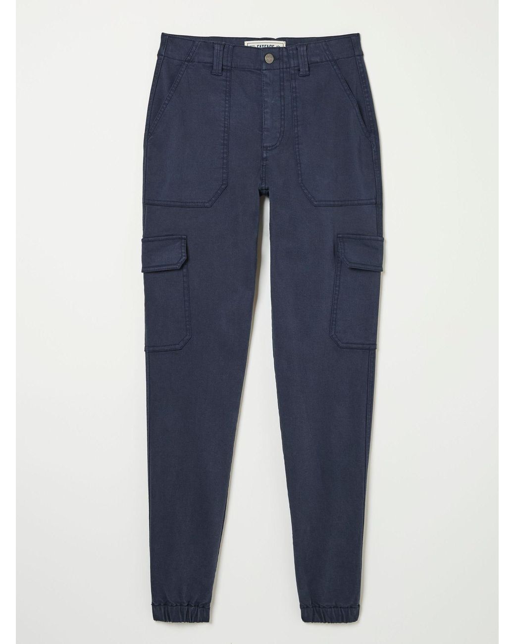 FatFace Blue Hythe Cargo Trousers