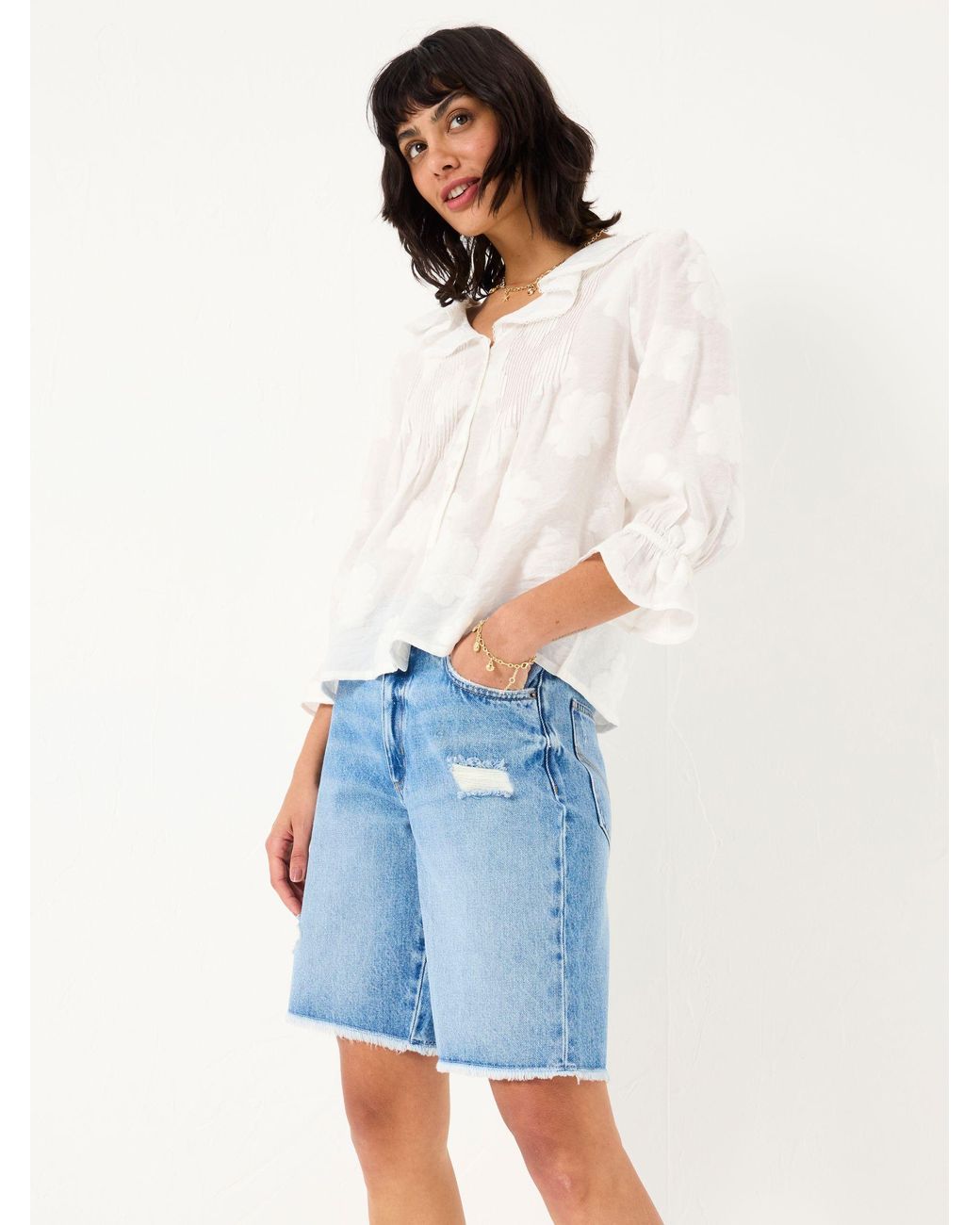 FatFace Blue Isabella Bermuda Shorts