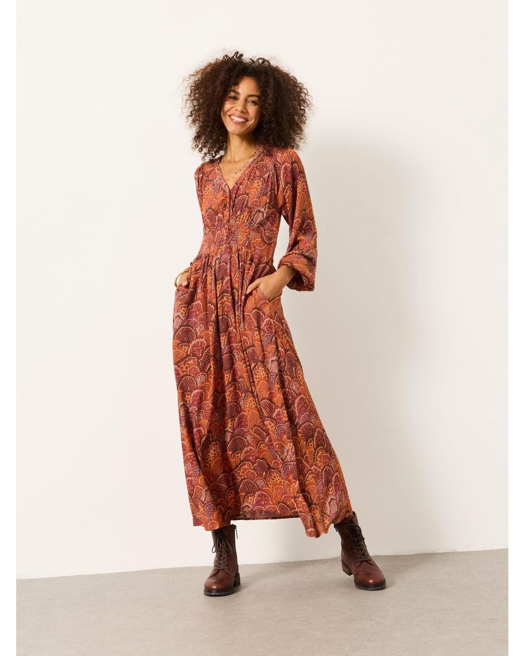 FatFace Pink Ophelia Dress