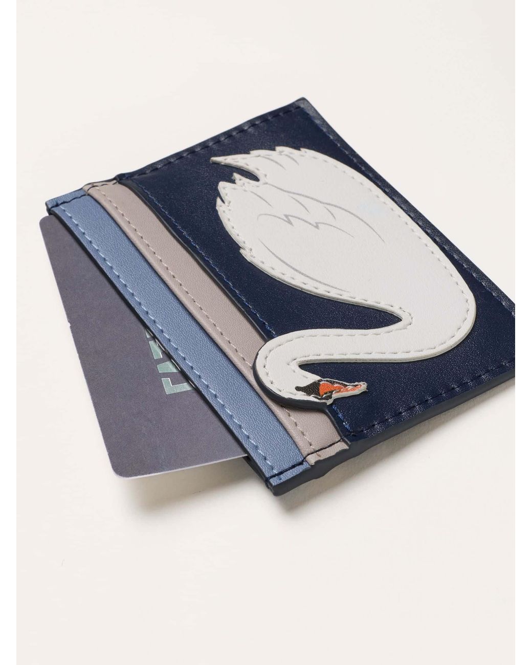 FatFace Blue Applique Card Holder