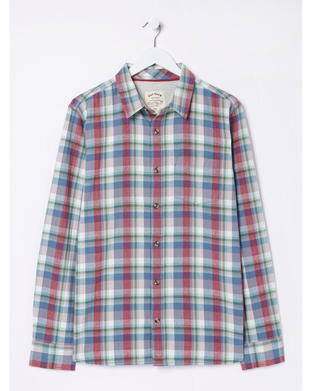FatFace Blue Fatface Frensham Shirt for men