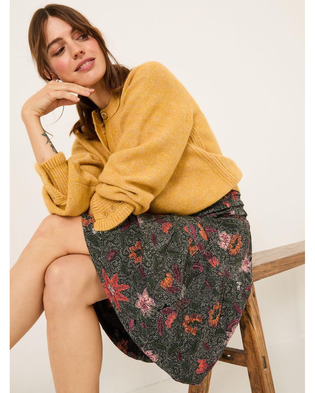 FatFace Multicolor Calli Skirt