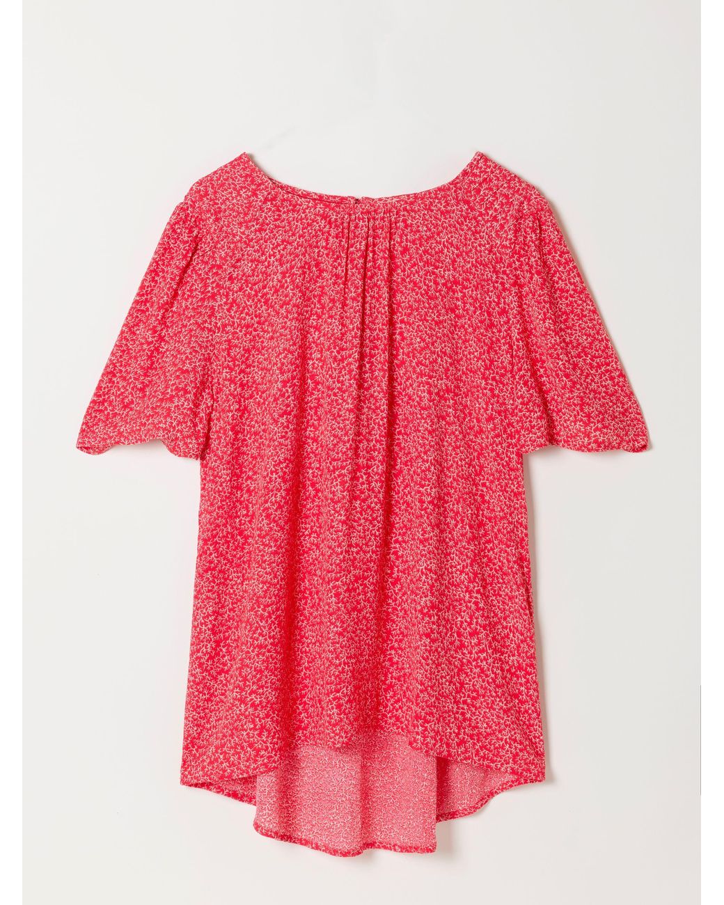 FatFace Red Lyndy Blouse
