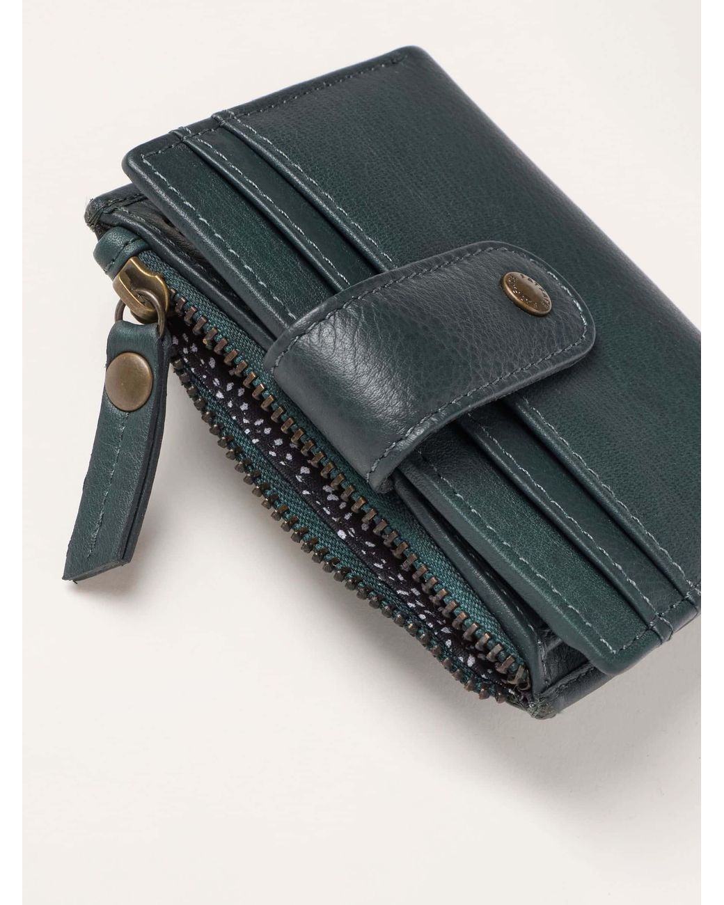 FatFace Blue Leather Cardholder