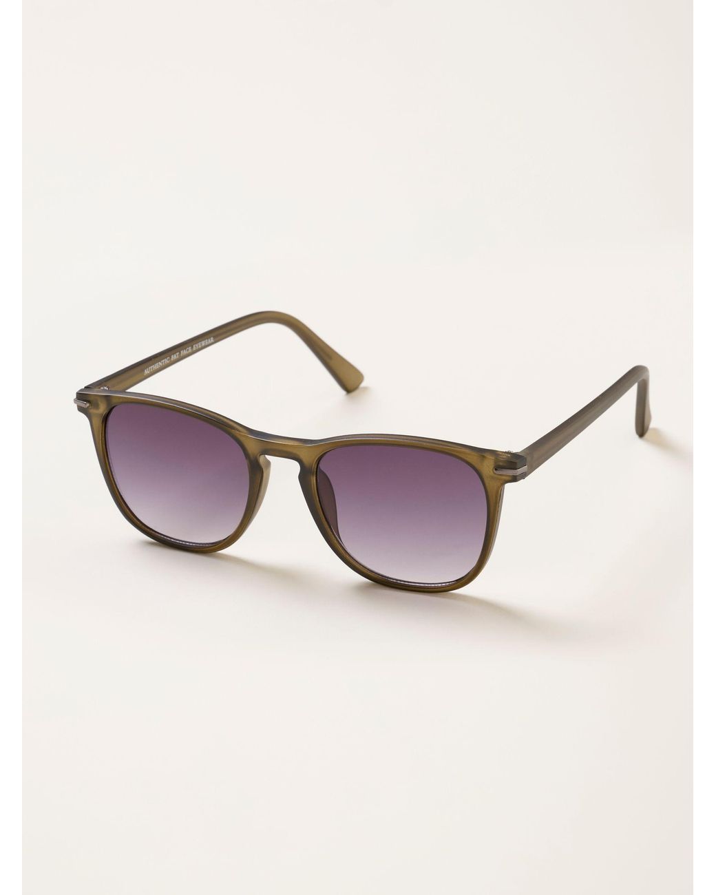 FatFace Brown Jack Round Sunglasses for men