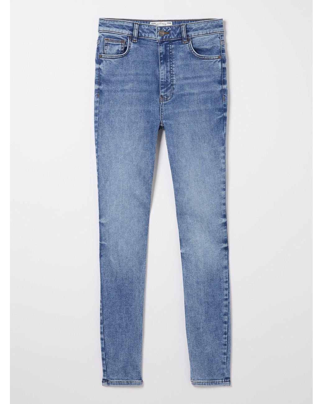 FatFace Blue Harlow Highwaist Skinny Jeans