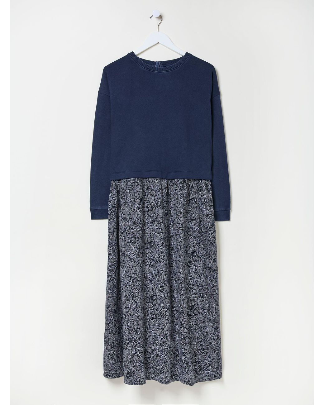 FatFace Blue Nia Midi Dress