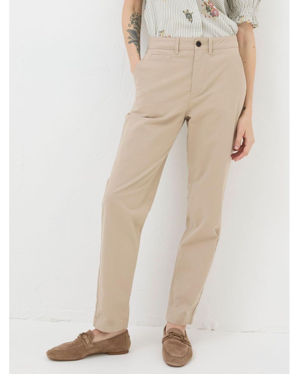 FatFace Natural Rye Chinos
