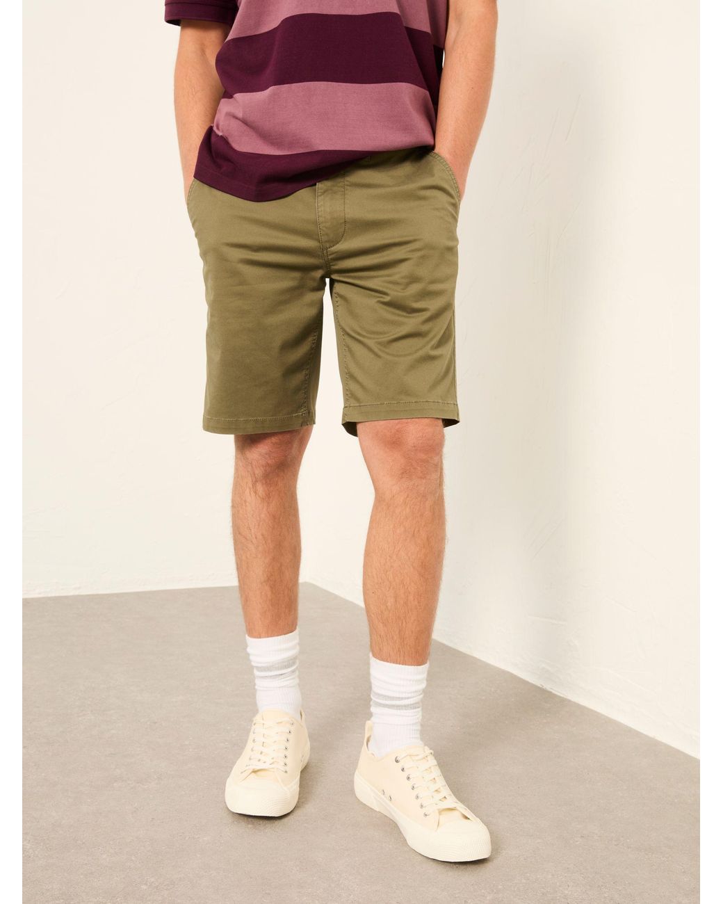 FatFace Natural Mawes Chino Shorts for men