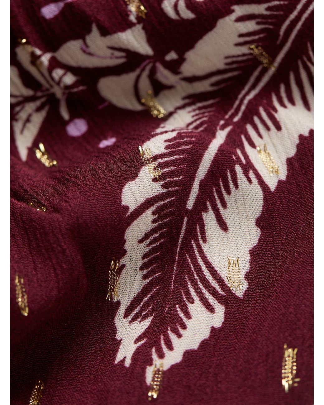 FatFace Brown Azalea Floral Print Jumpsuit