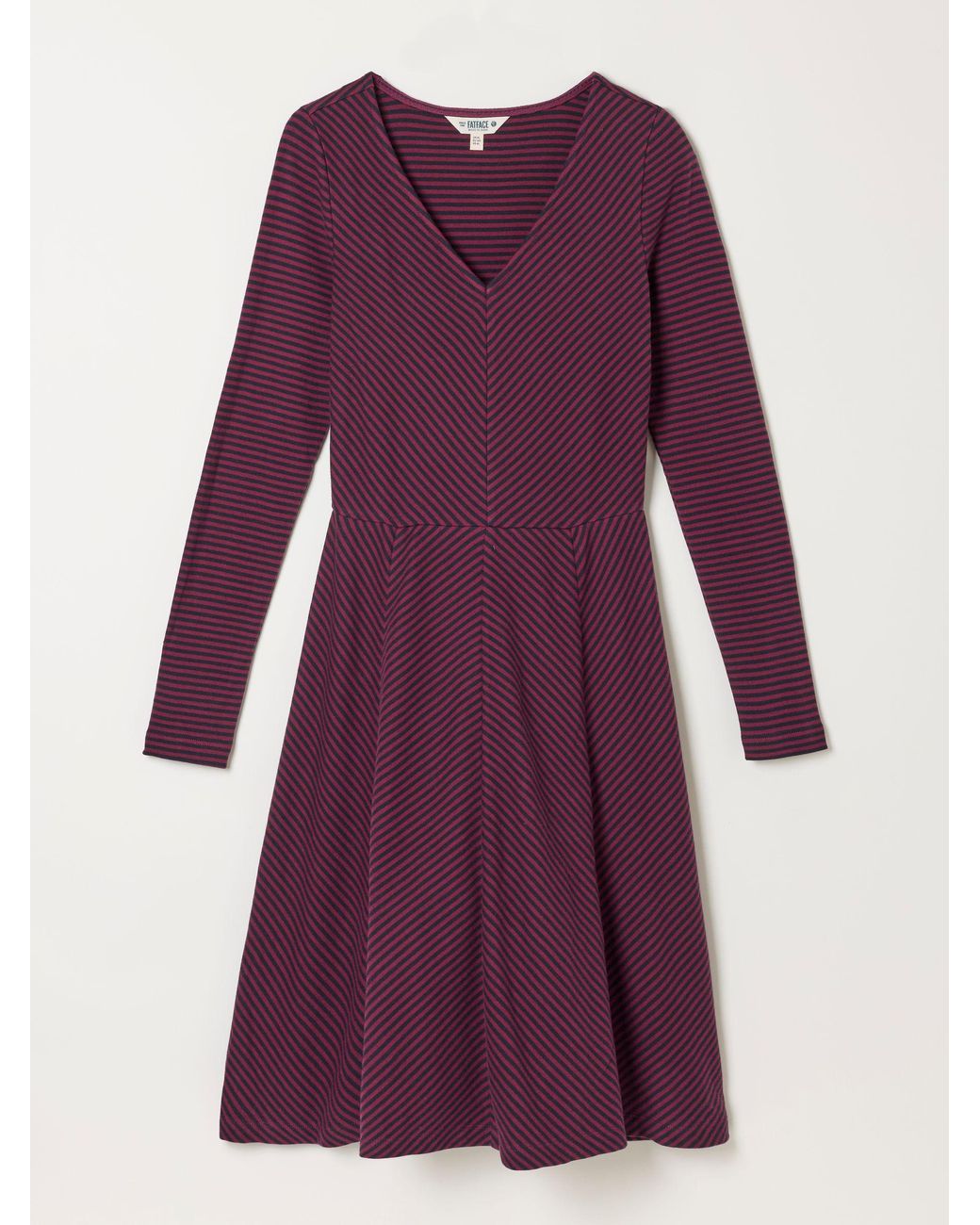 FatFace Purple Fatface Polly Petite Jersey Dress