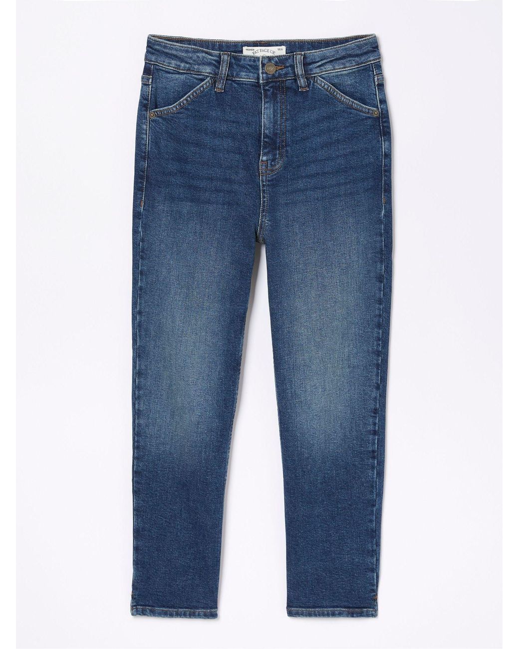FatFace Blue Sway Capri Jeans