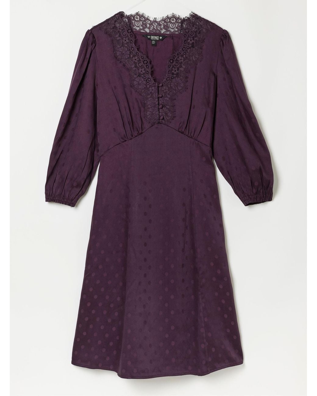 FatFace Purple Libby Petite Dress