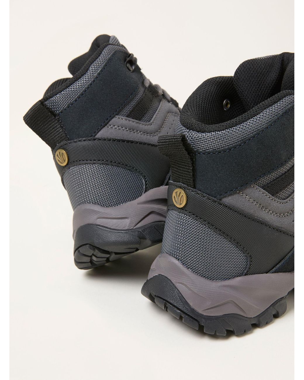 FatFace Gray Walking Ankle Boots