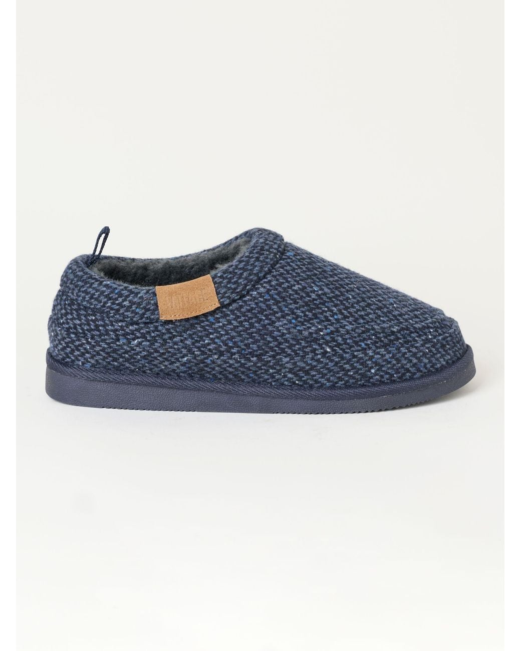 FatFace Blue Fatface Lewis Textile Mule Slipper for men