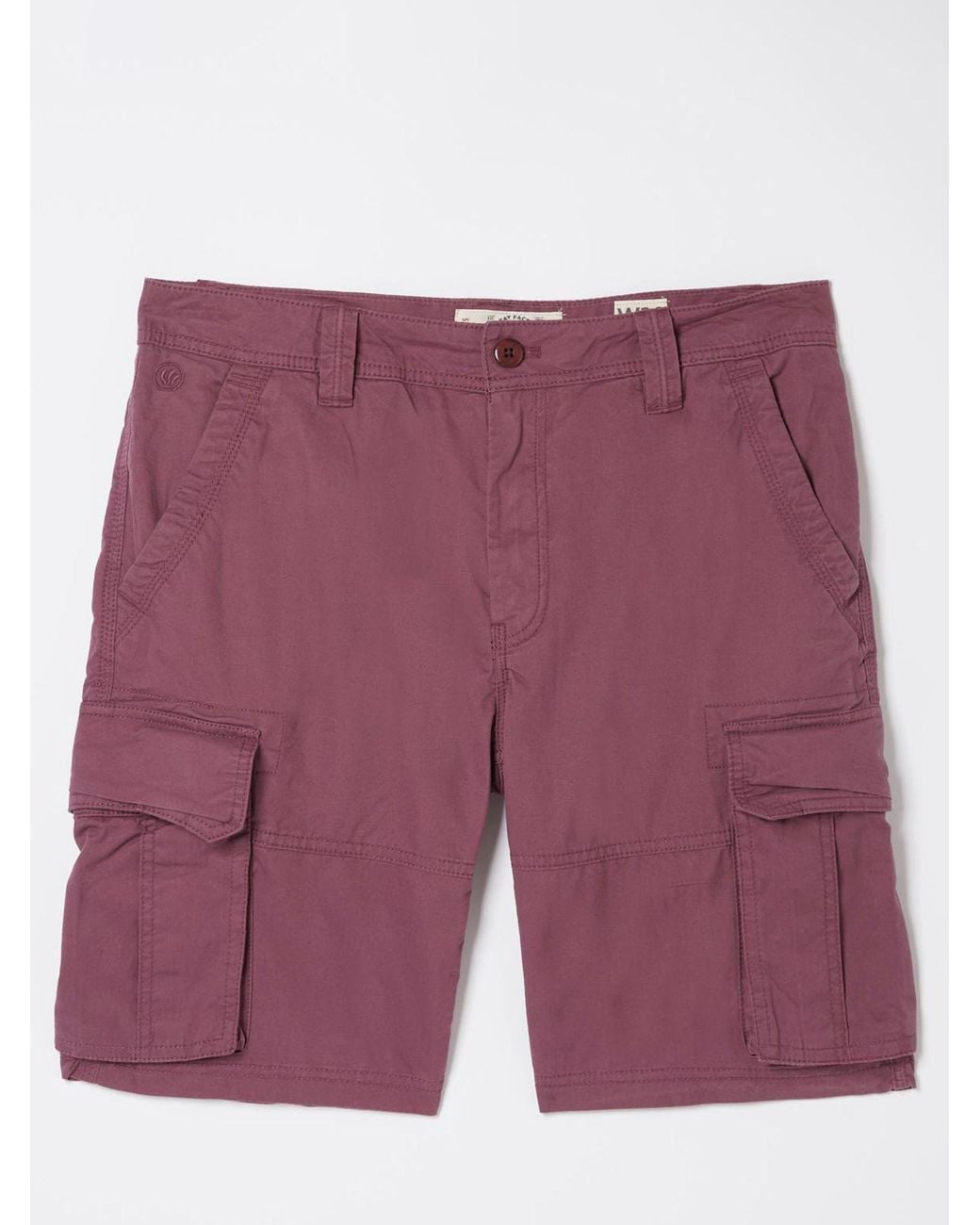 FatFace Blue Bude Lightweight Cargo Shorts for men