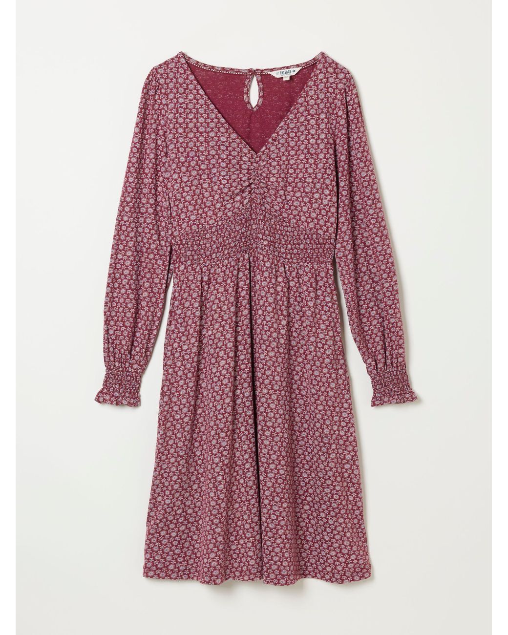 FatFace Purple Sophie Jersey Dress