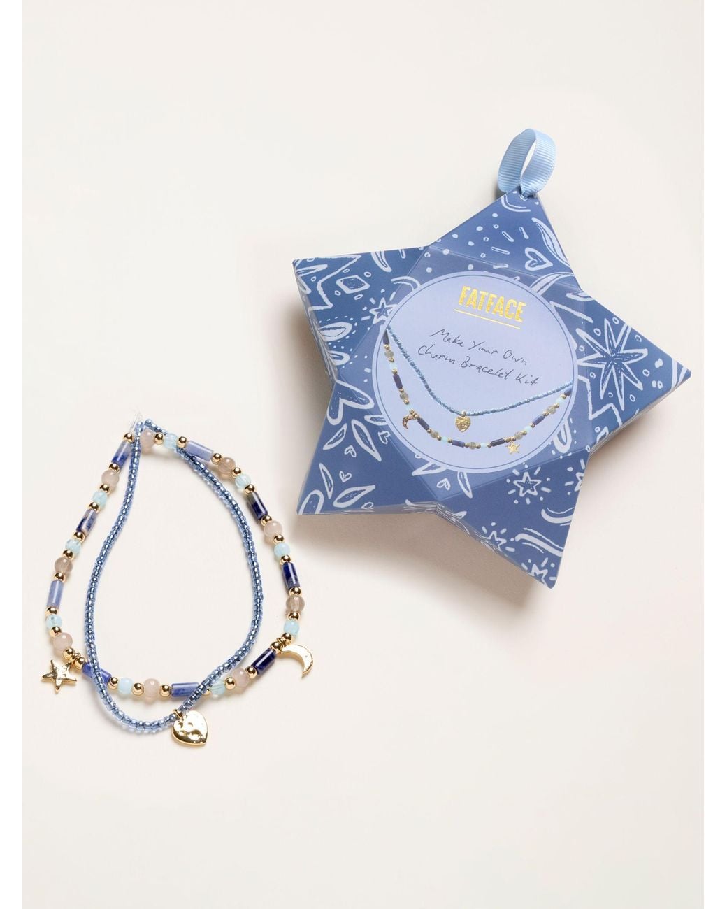 FatFace Blue Fatface Make Your Own Bracelet Kit