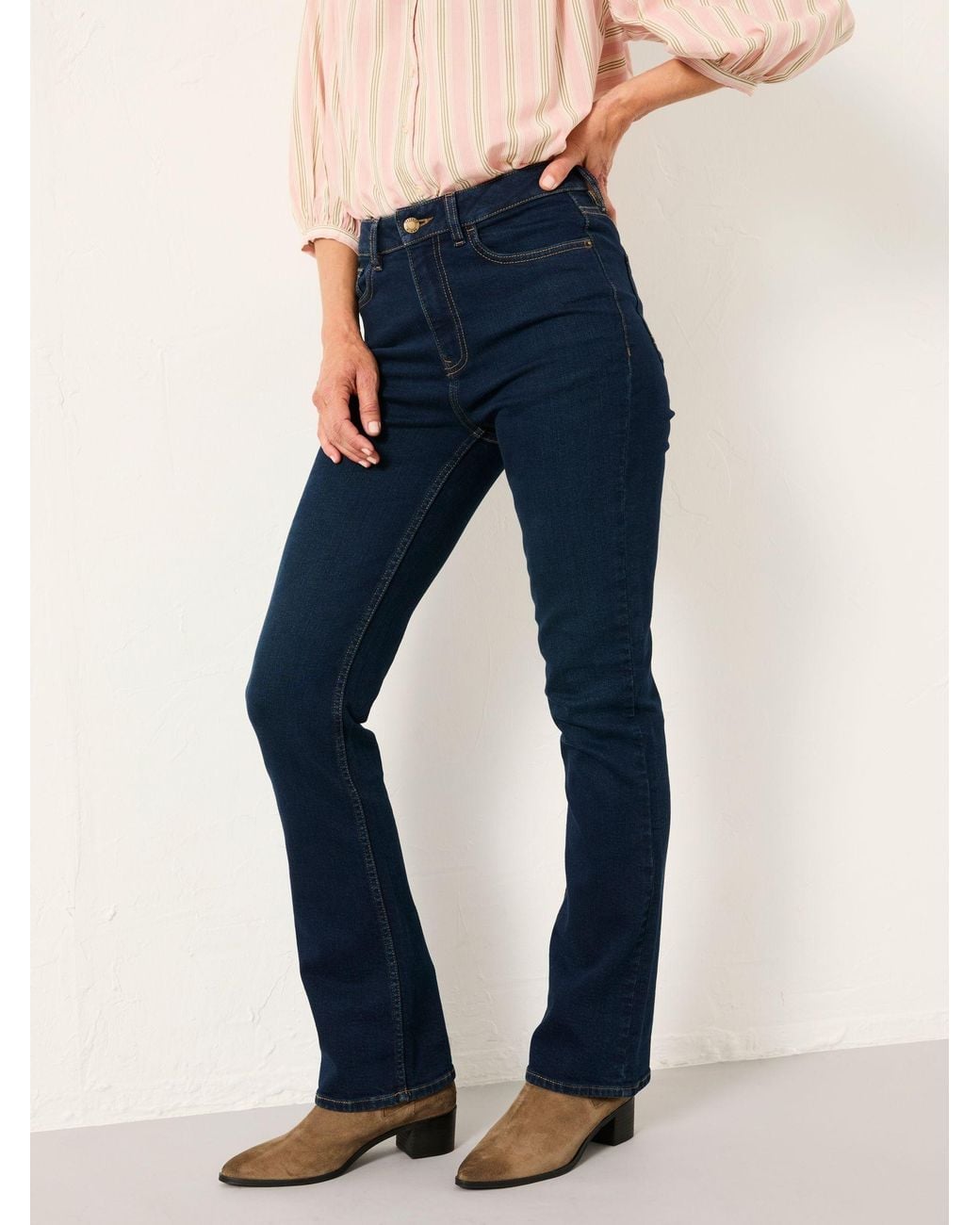 FatFace Blue Brooke Bootcut Jeans