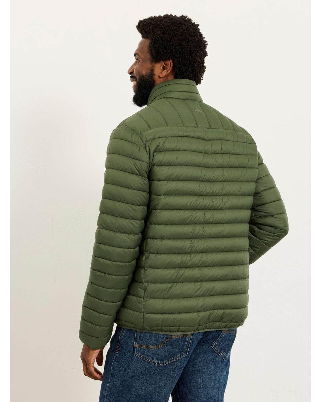 FatFace Green Dartmouth Padded Jacket for men