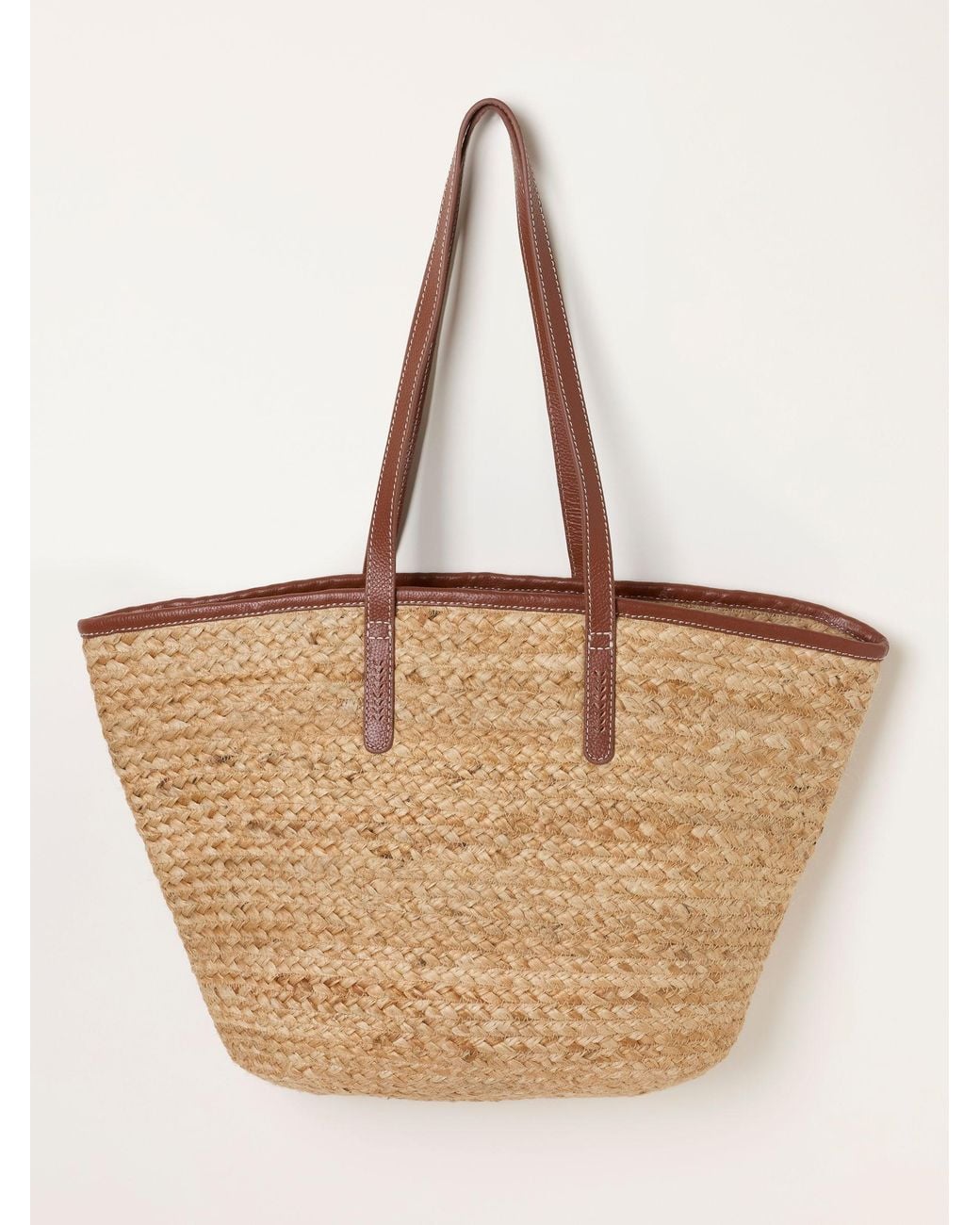 FatFace Natural Raffia Tote Bag