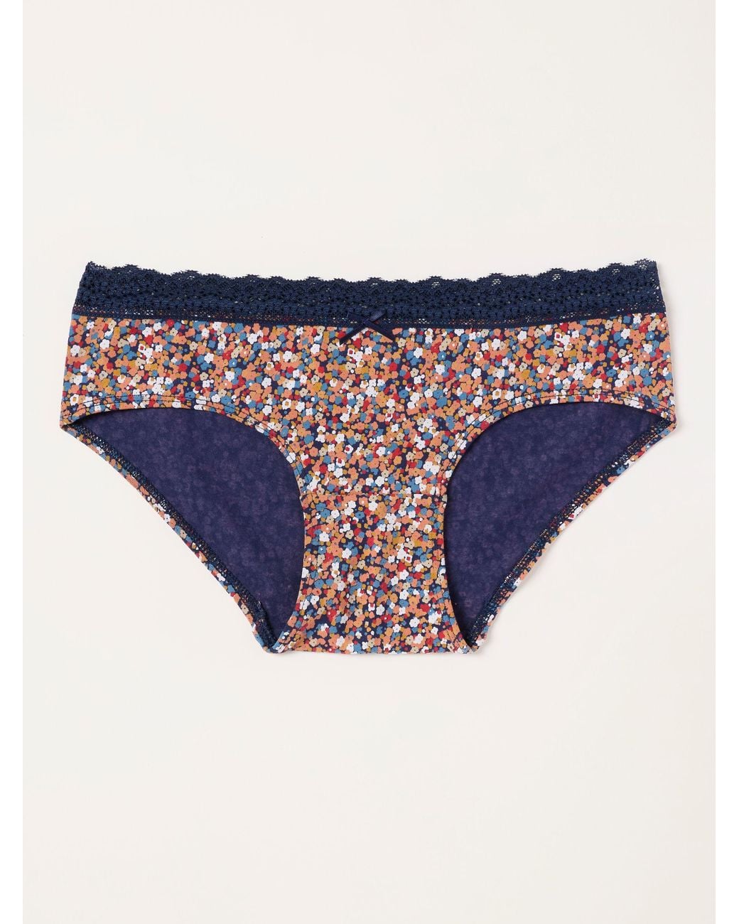 FatFace Blue Fatface Floral Short Knickers