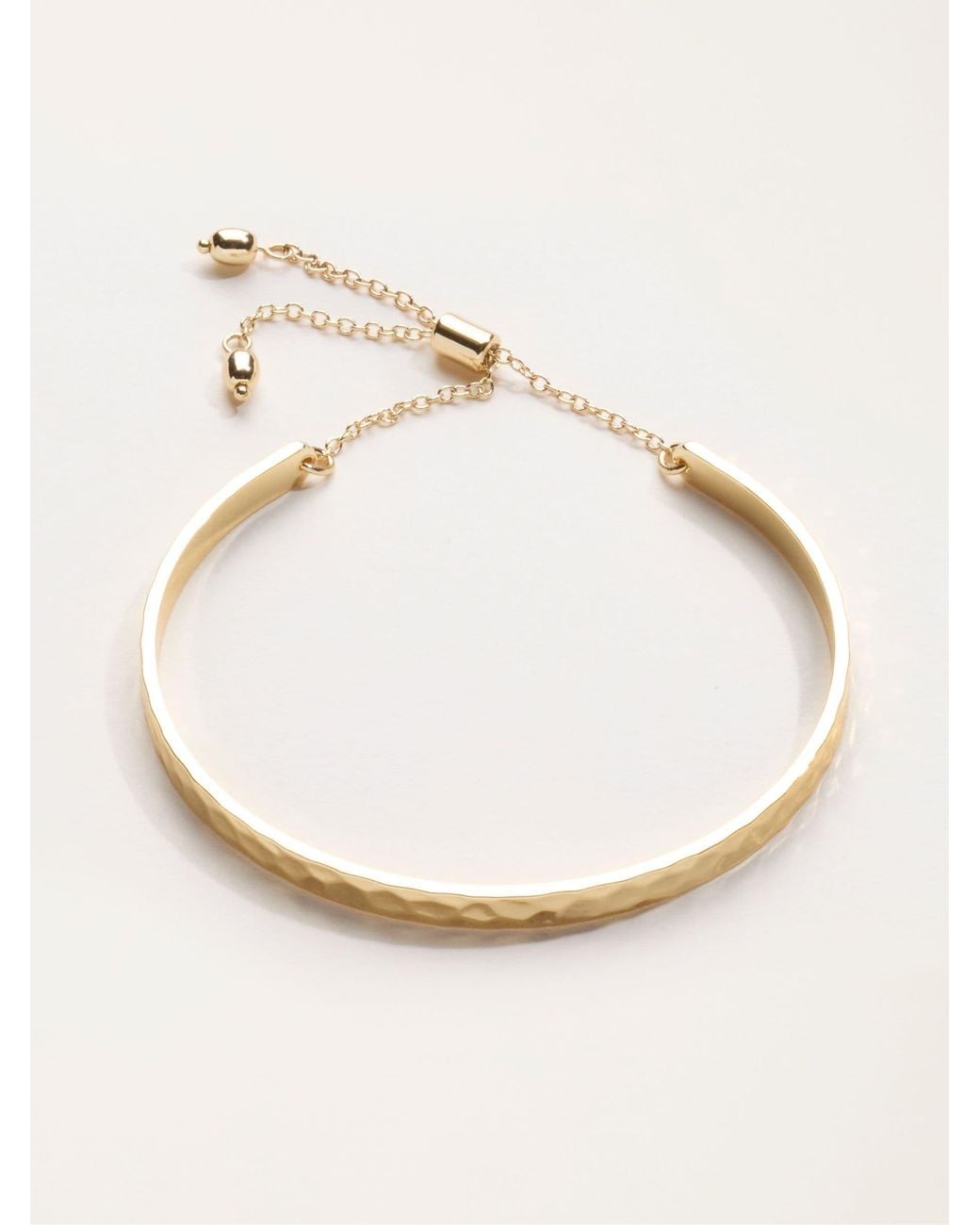 FatFace Black Adjustable Bangle