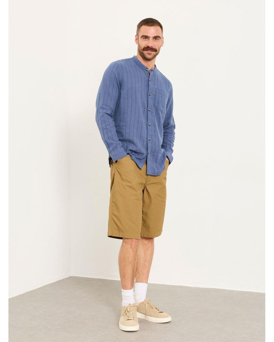 FatFace Natural Fatface Ryde Utility Shorts for men