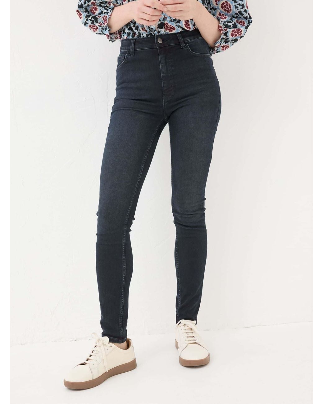 FatFace Blue Harlow Highwaist Skinny Jeans