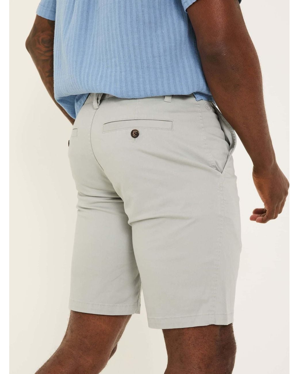 FatFace Blue Mawes Chino Shorts for men
