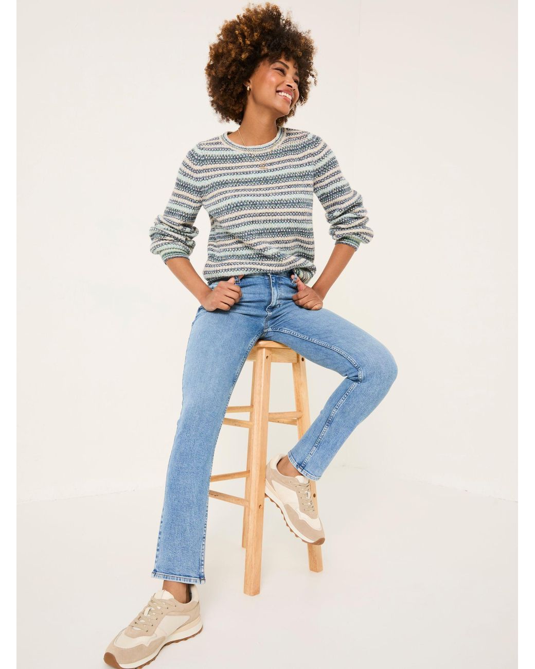 FatFace Blue Sway Slim Jeans
