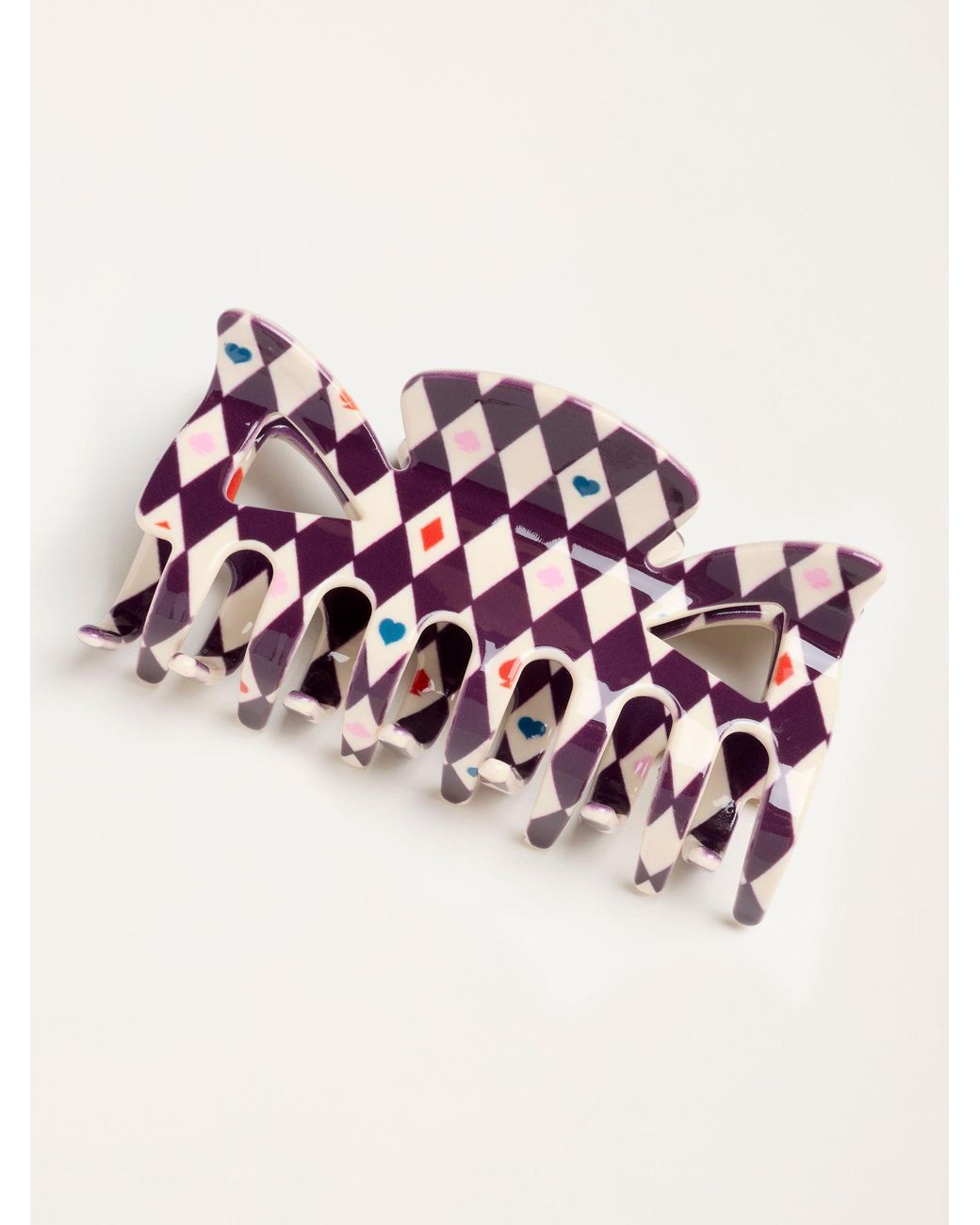 FatFace Pink V & A Claw Clip