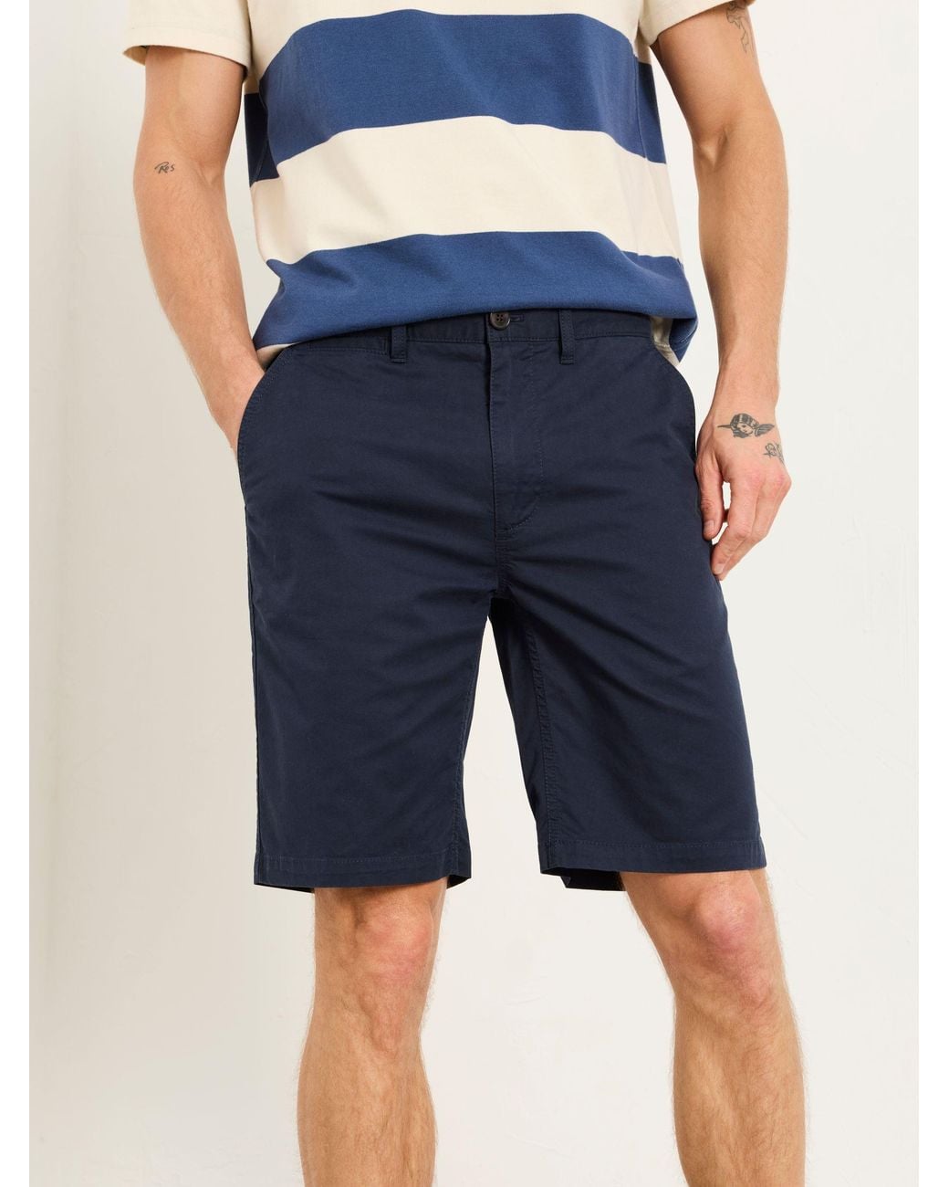 FatFace Blue 2 Pack Chino Shorts for men