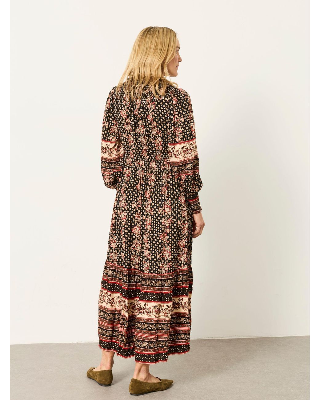 FatFace Natural Fatface Isabella Maxi Dress