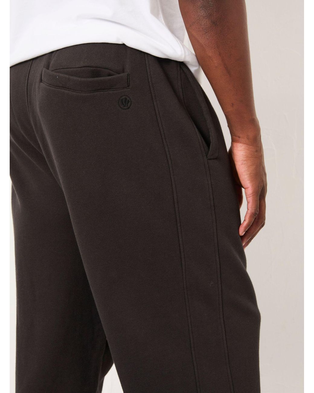 FatFace Black Brooke Jogger for men