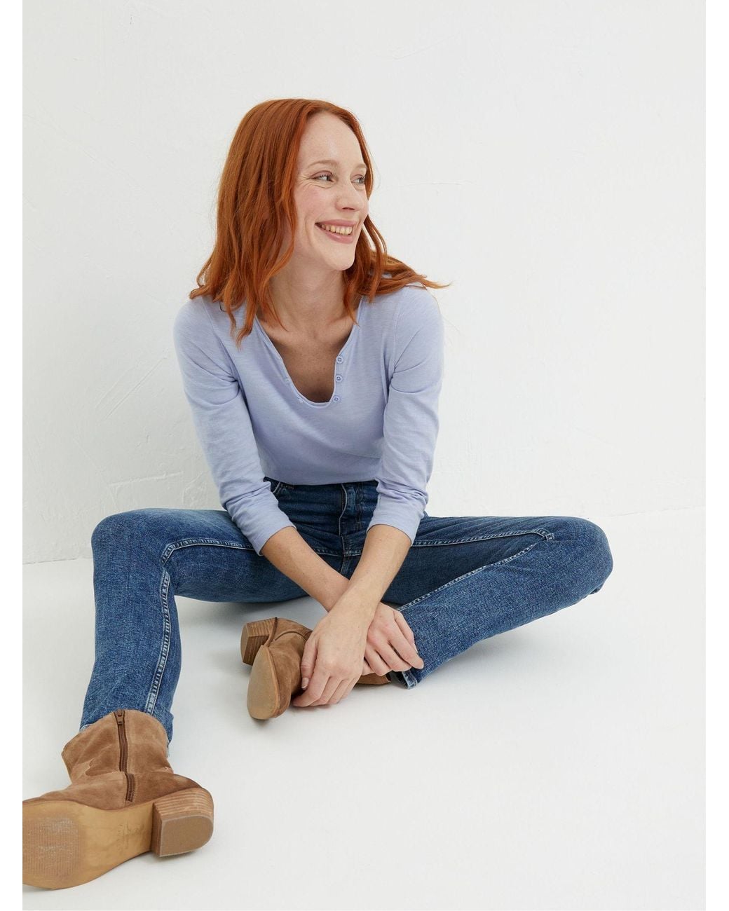 FatFace Blue Sway Slim Jeans