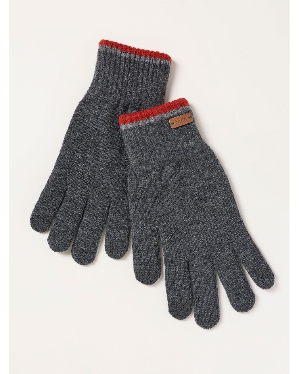 FatFace Blue Lewis Gloves for men