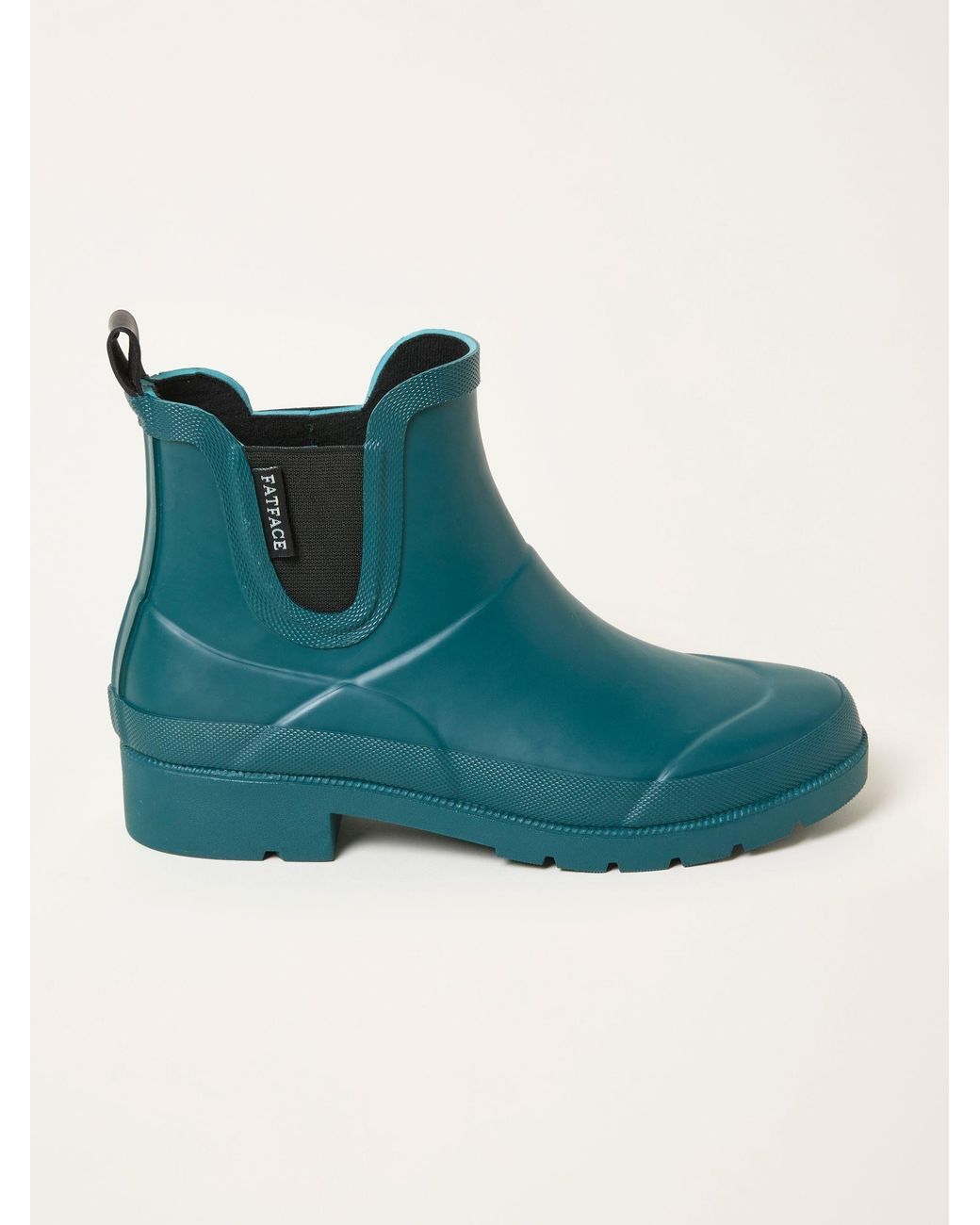 FatFace Green Rubber Ankle Welly