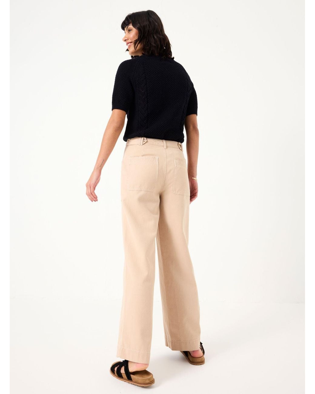 FatFace Multicolor Eden Wide Leg Trousers