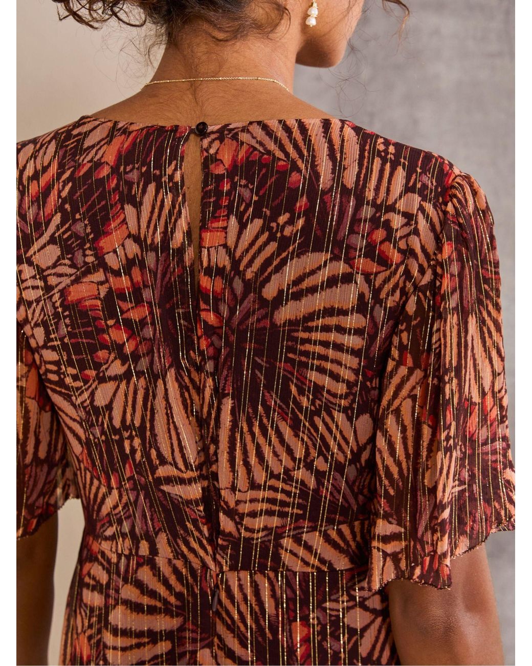 FatFace Brown Scarlet Dress