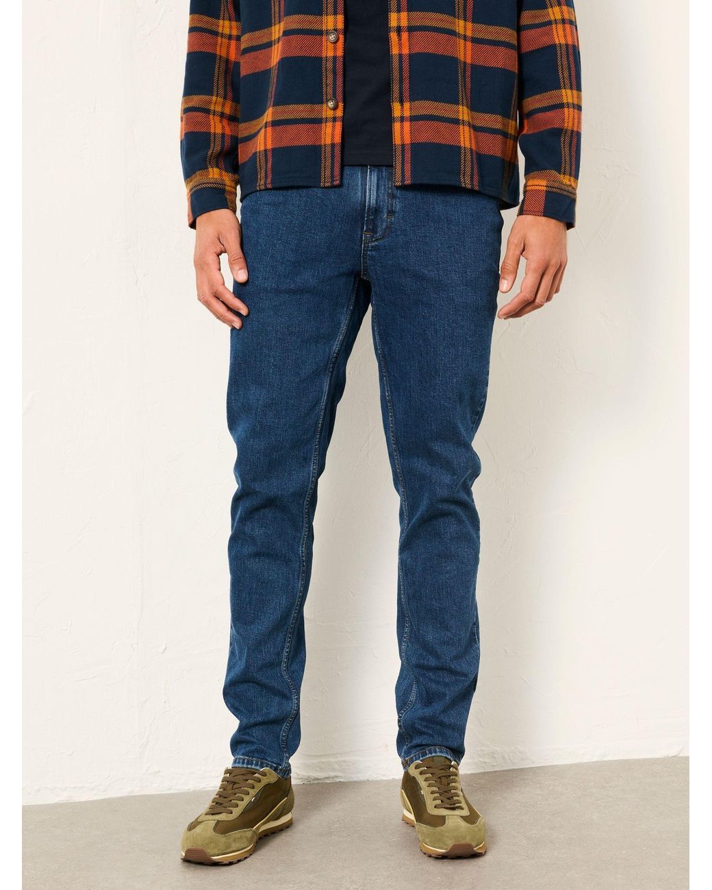 FatFace Blue Slim Fit Jeans for men