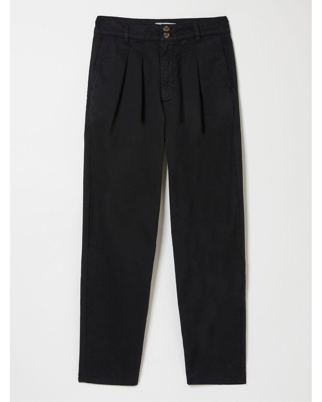 FatFace Black Neva Twill Chino Trouser