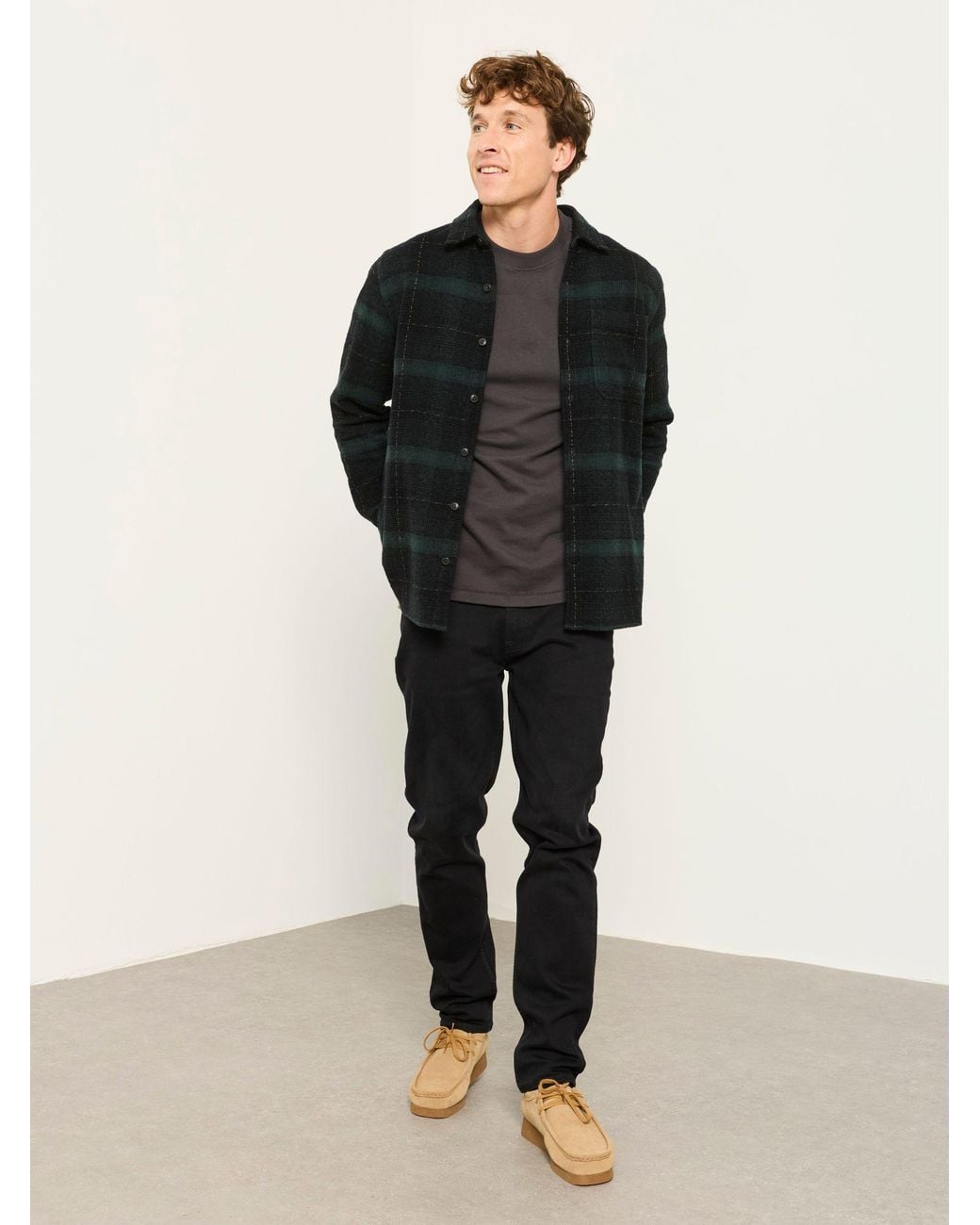 FatFace Black Slim Fit Jeans for men