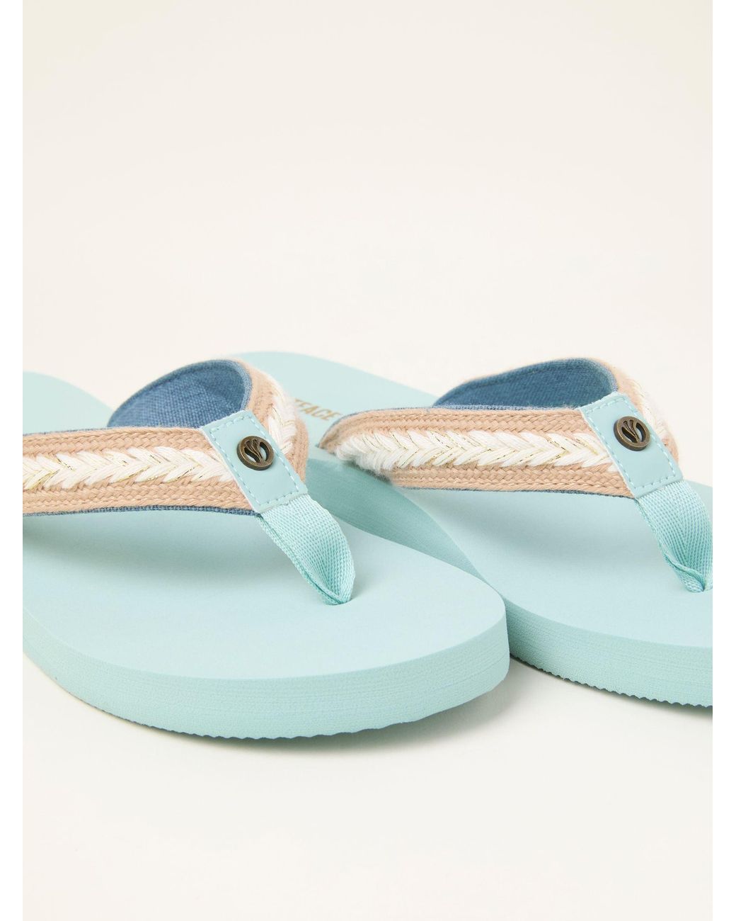 FatFace Blue Pentle Flip Flop