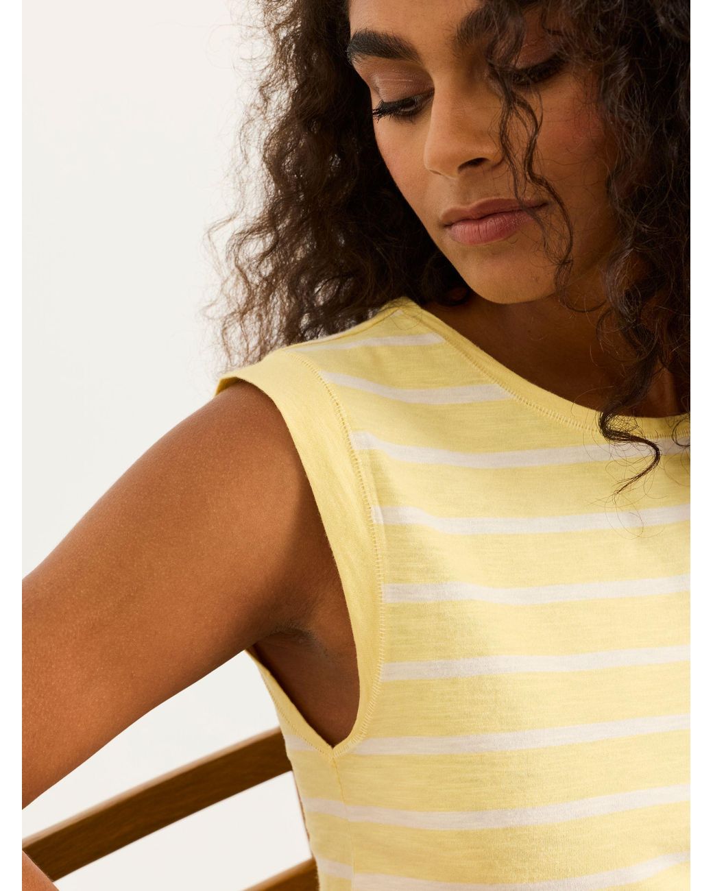 FatFace Blue Tia Jersey Tank