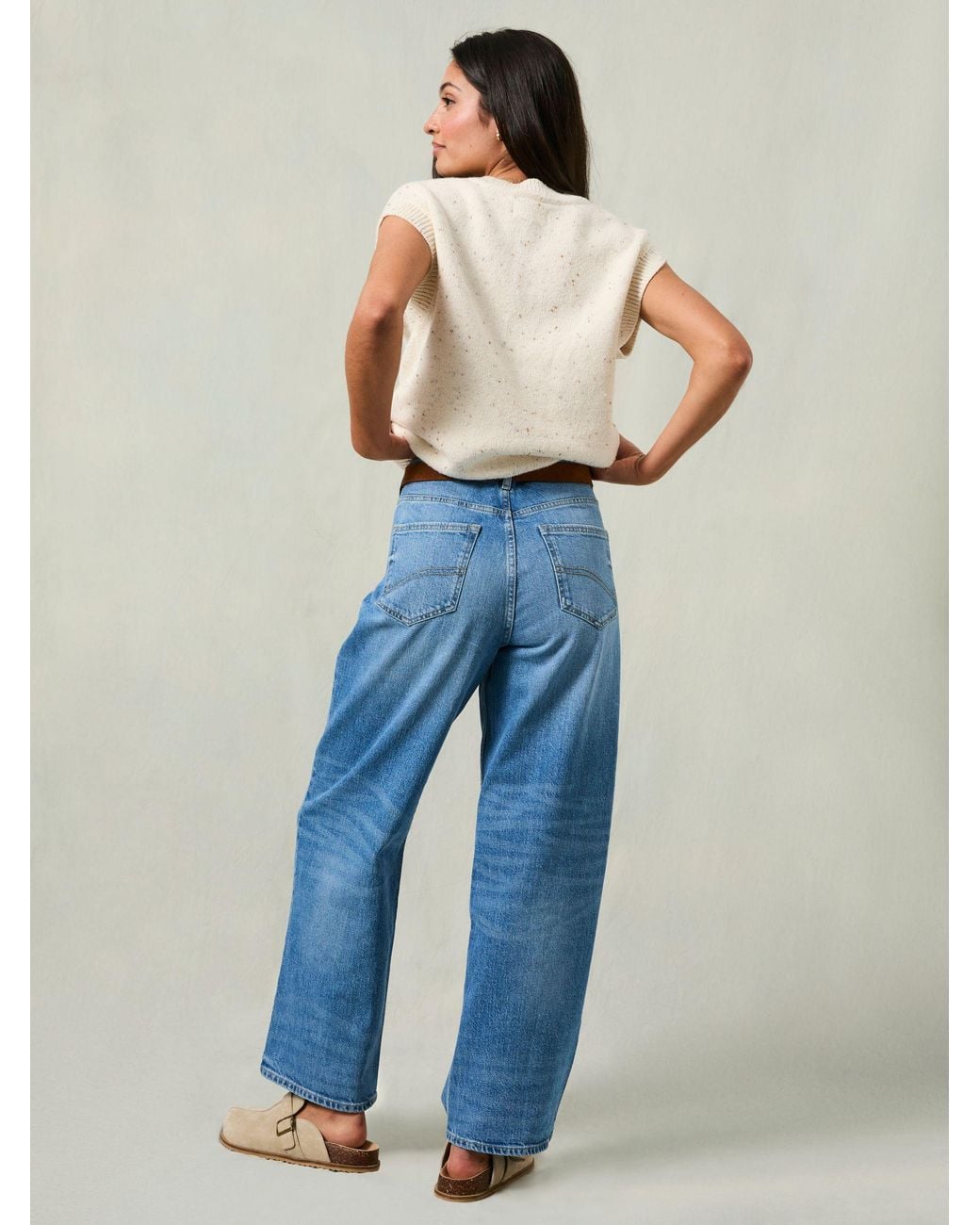 FatFace Blue Filby Relaxed Straight Jeans