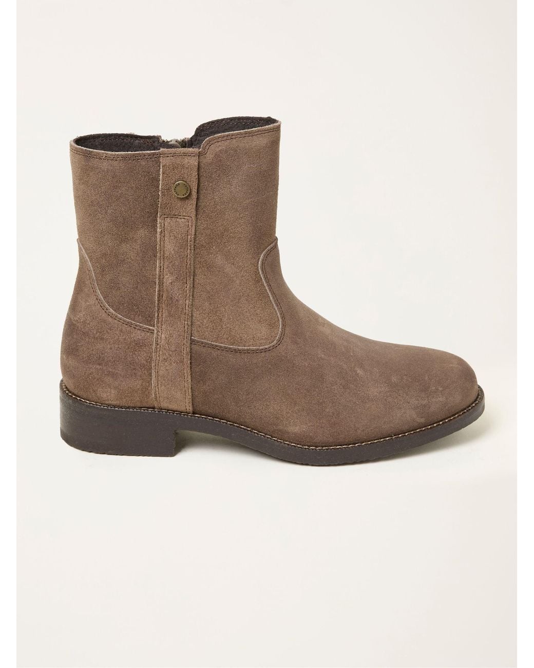 FatFace Brown August Ankle Boots