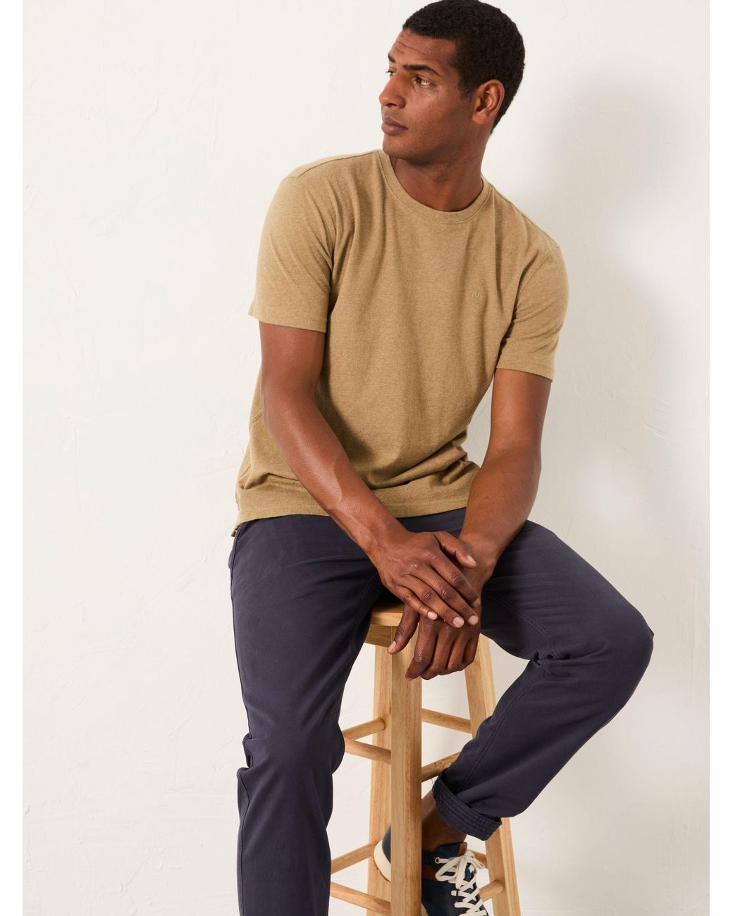FatFace Blue Lulworth Short Sleeve T-Shirt for men