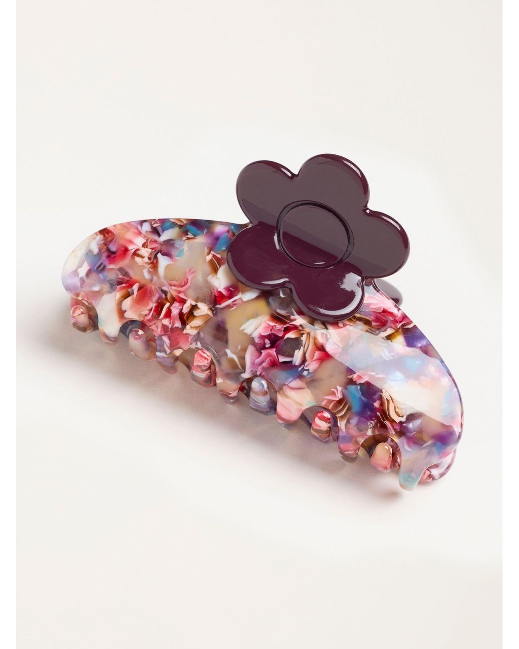 FatFace Pink Fatface Flower Claw Clip